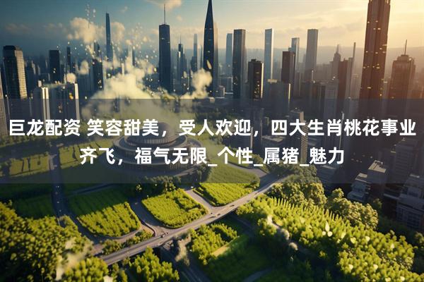 巨龙配资 笑容甜美，受人欢迎，四大生肖桃花事业齐飞，福气无限_个性_属猪_魅力