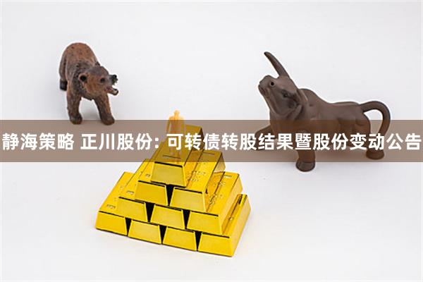 静海策略 正川股份: 可转债转股结果暨股份变动公告