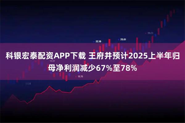 科银宏泰配资APP下载 王府井预计2025上半年归母净利润减少67%至78%