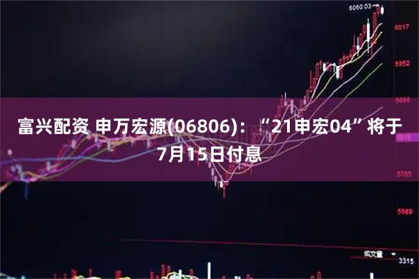 富兴配资 申万宏源(06806)：“21申宏04”将于7月15日付息