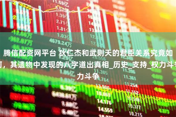 腾信配资网平台 狄仁杰和武则天的君臣关系究竟如何，其遗物中发现的八字道出真相_历史_支持_权力斗争